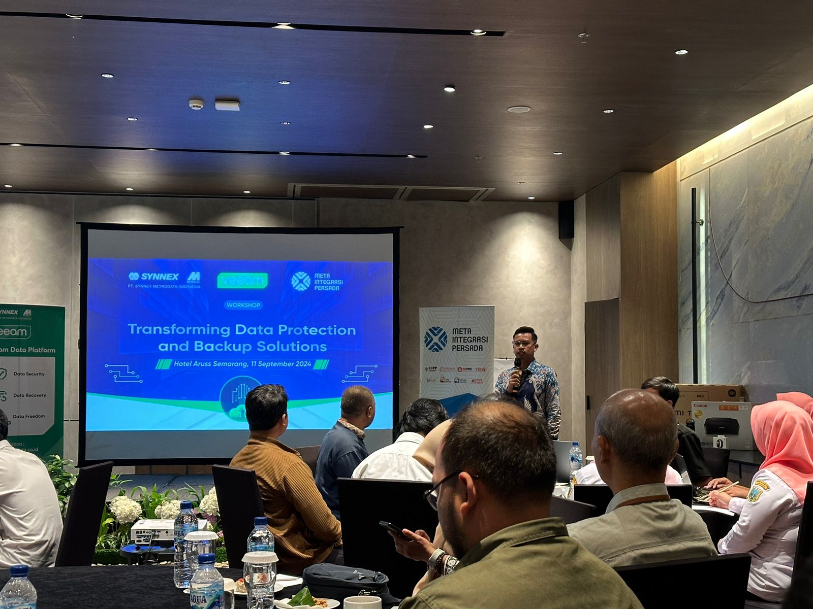 DISKOMINFO Kota Semarang Hadiri Workshop Transforming Data Protection and Backup Solutions